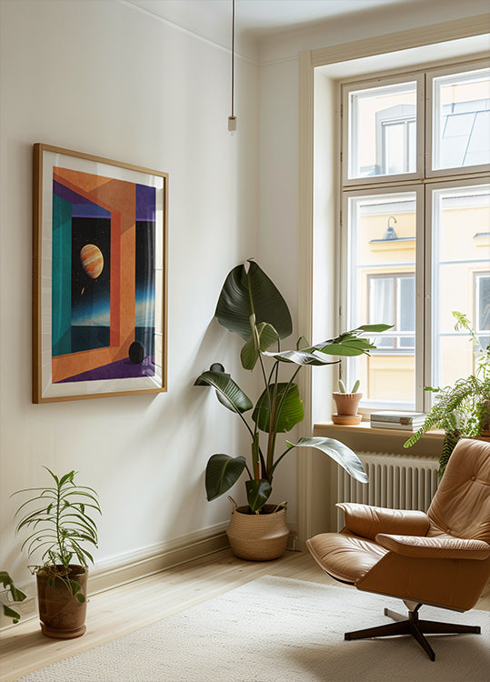 Una habitación con vistas