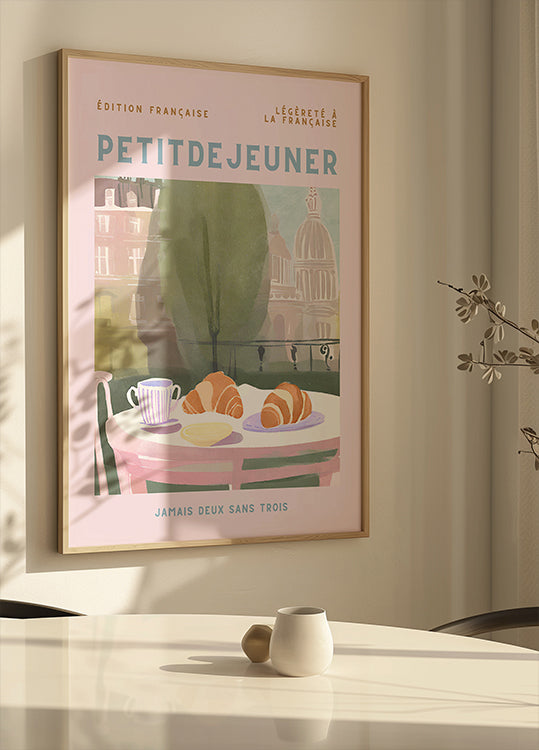 Petit Dejeuner, Croissants, París, Pastel