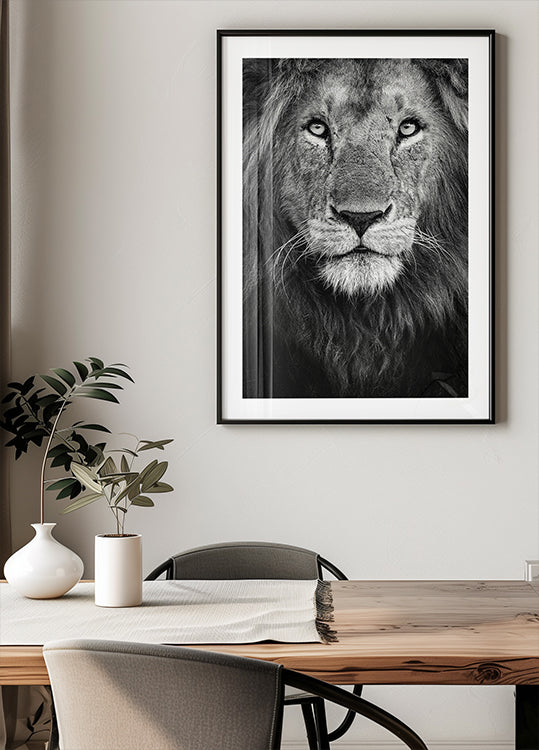 Póster Retrato real