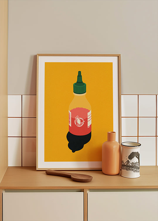 Salsa De Chile Póster