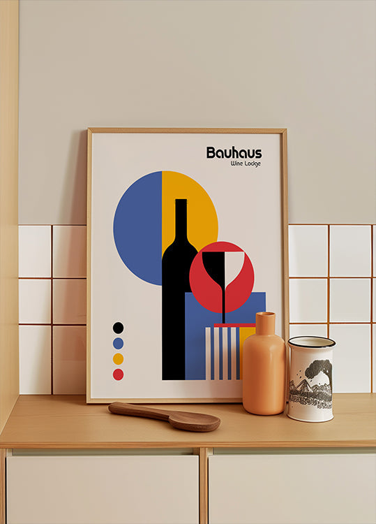 Póster Bauhaus Wine Lodge