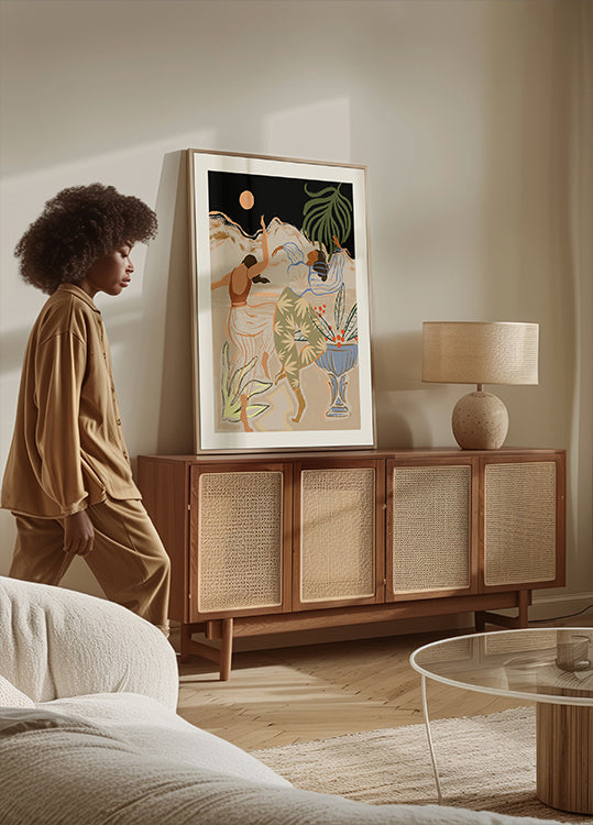 Danza a la luz de la luna Póster