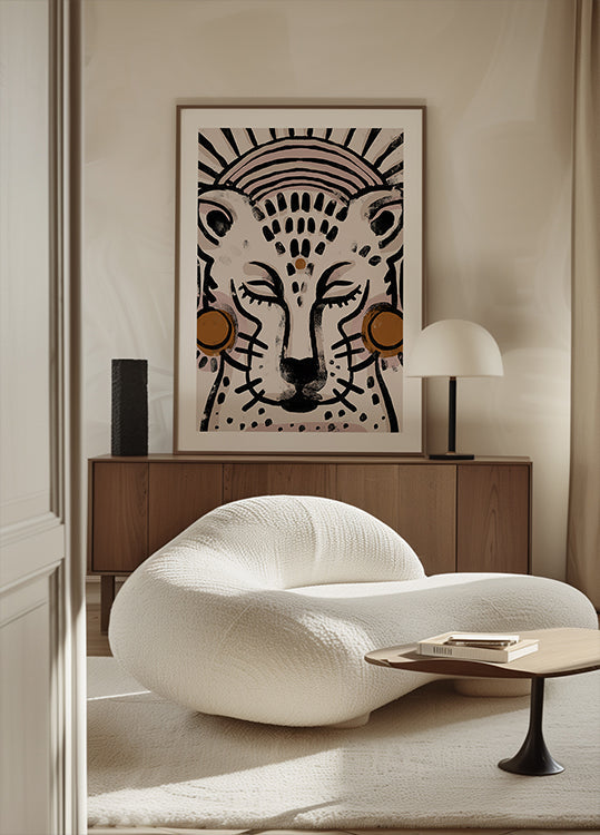 La tranquilidad del leopardo