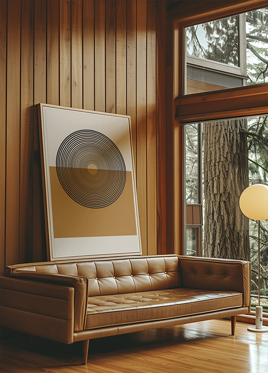 Reflexiones concéntricas Póster