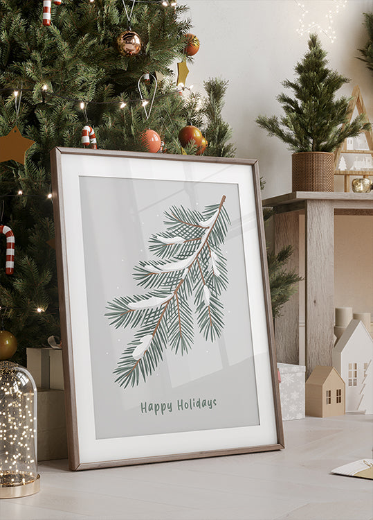 Happy Holidays Plakat