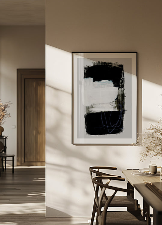 Pinceladas abstractas 130 Póster