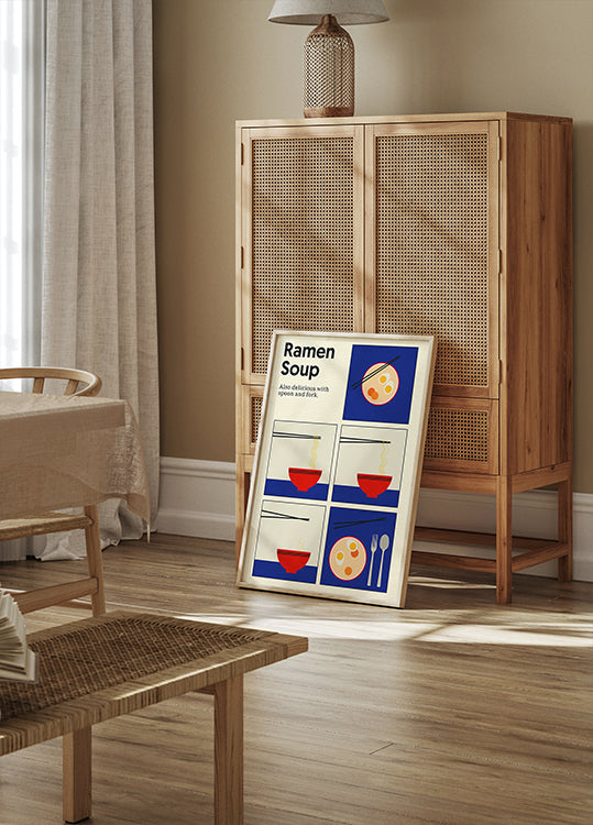 Póster Sopa De Ramen Póster