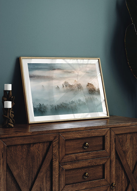 Póster Niebla de invierno