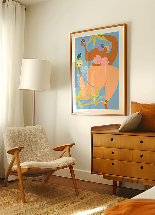 Carrera frutal Póster