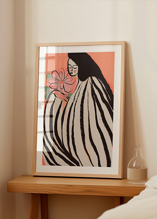 Un momento de silencio (melocotón) Póster