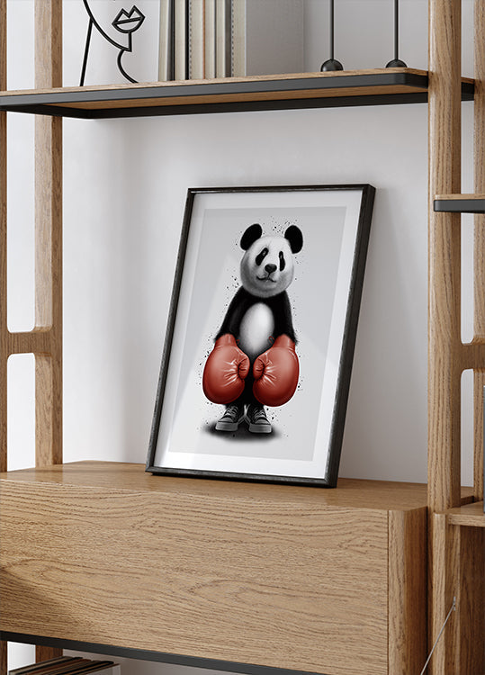 PANDA BOXEADOR Póster