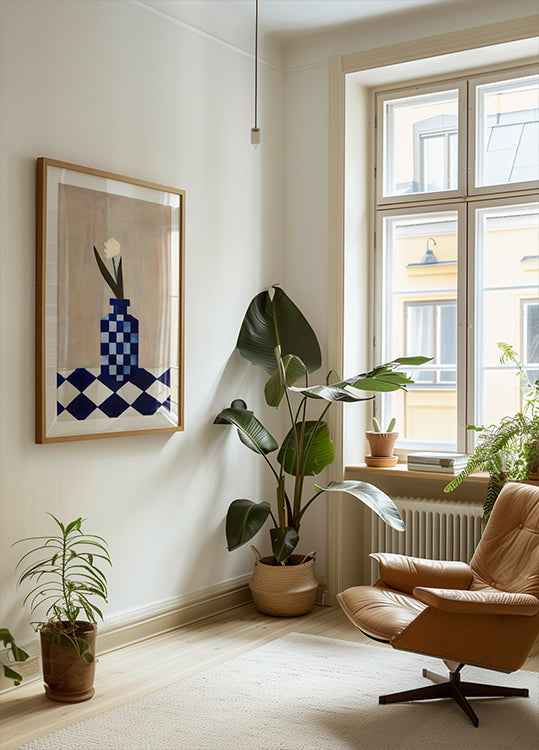 Mira el jarrón Póster