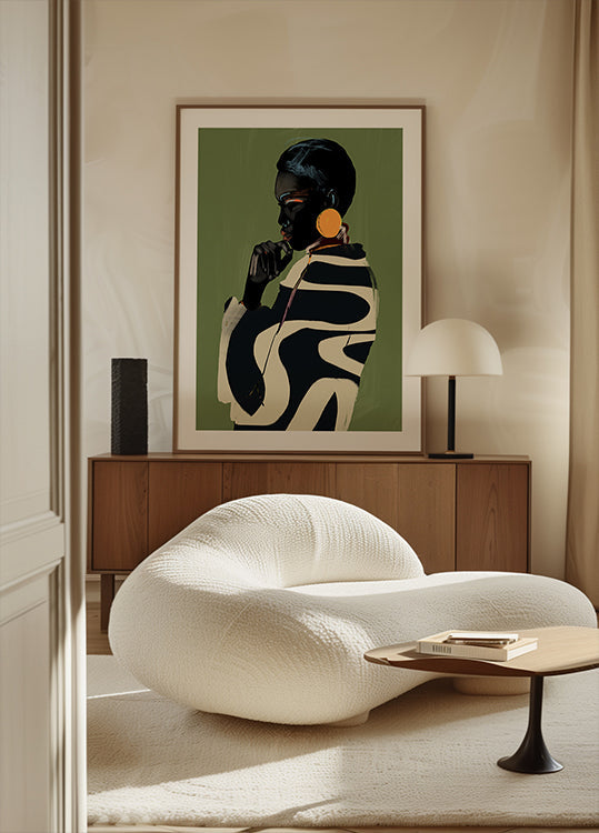 Contemplación audaz Póster