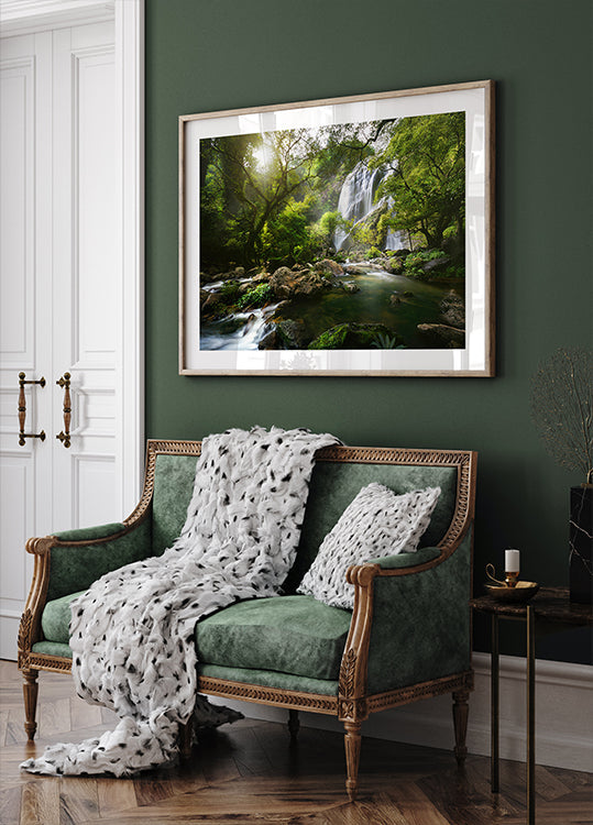 Póster Arroyo de montaña