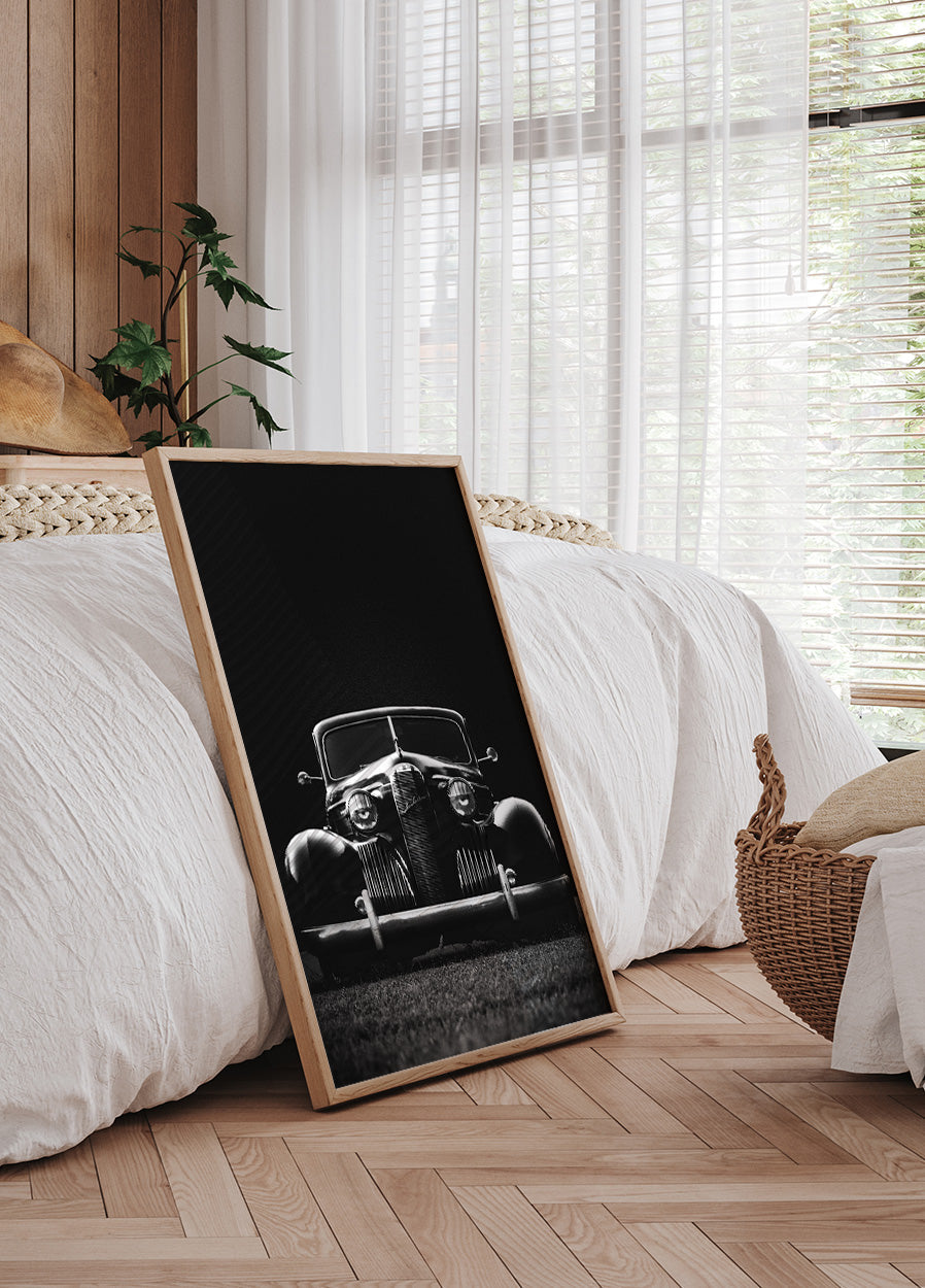 Old Black Car Plakat - Posterbox.dk