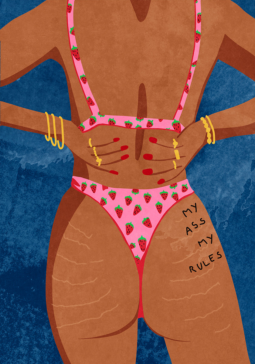 Mi culo mis reglas Póster