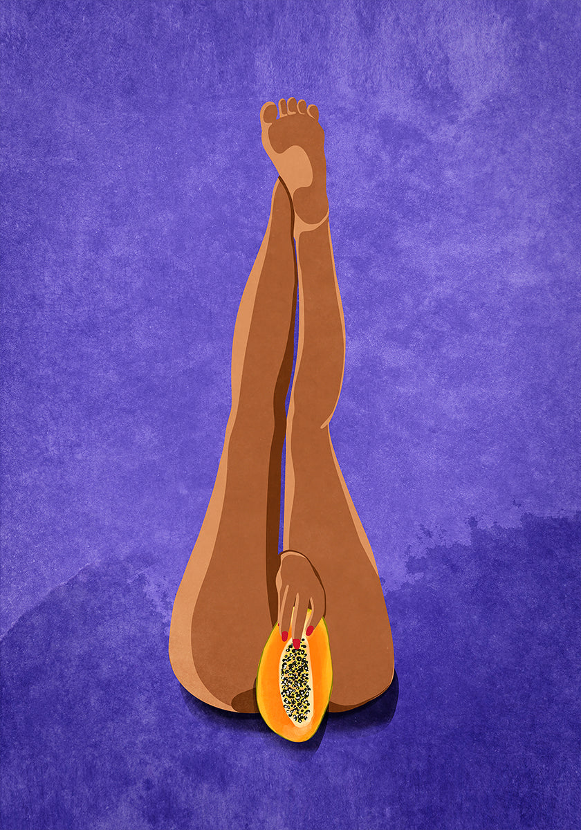 Mi papaya Póster