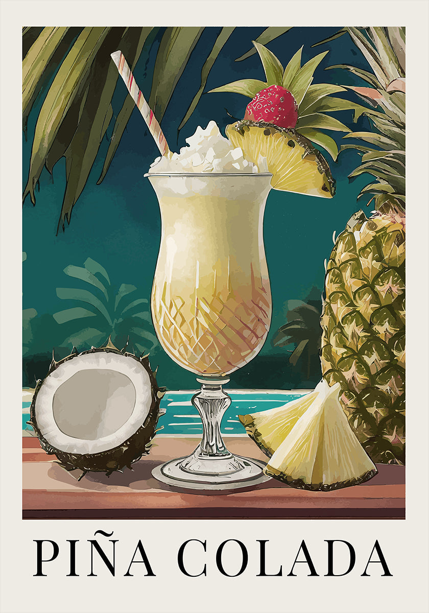 Piña Colada Póster
