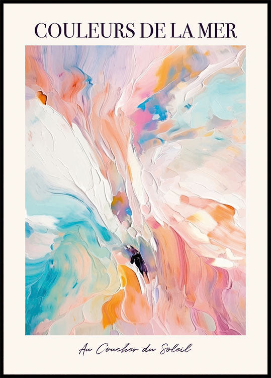 Couleurs de la Mer Plakat - Posterbox.dk