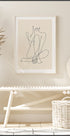 Pose Feminine Plakat - Posterbox.dk