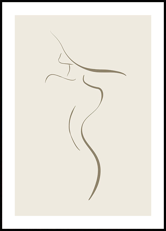 Shape of a Woman No.1 Plakat - Posterbox.dk
