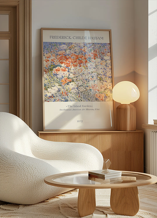 The Island Garden, Childe Hassam Plakat - Posterbox.dk