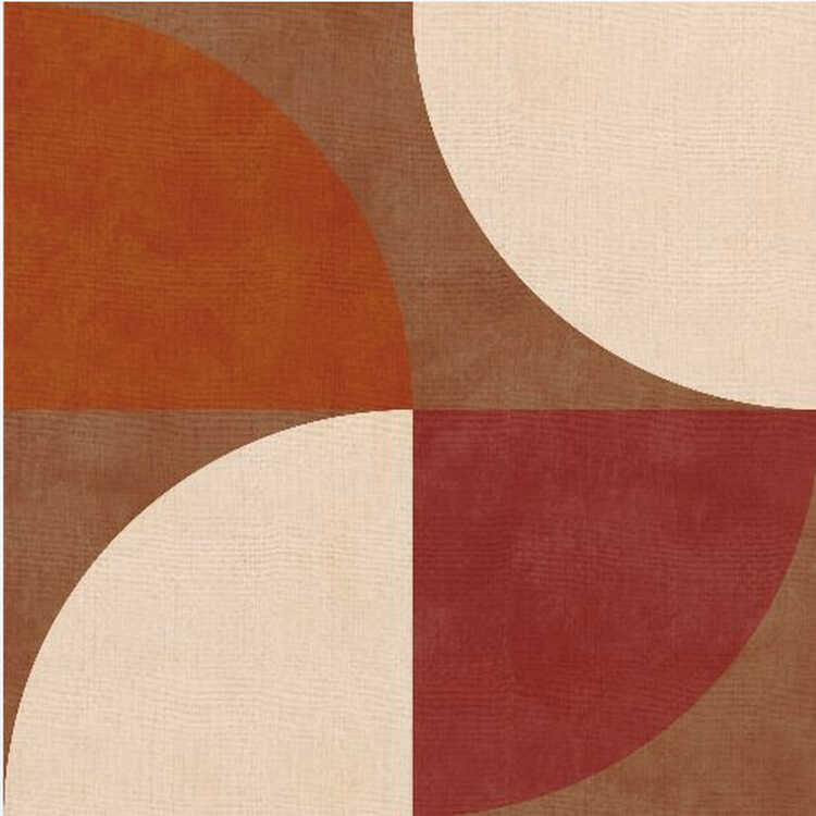 Otoño Mid Century Earthy 13 Póster