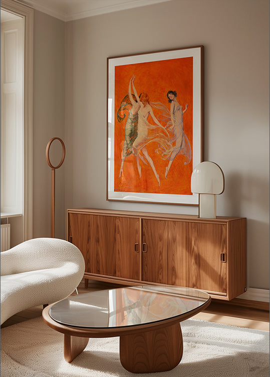 Warren B. Davis-Dance of Three Muses Poster - Posterbox