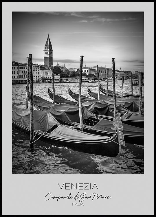 In focus: VENICE Grand Canal and St Mark's Campanile (NEW) - Posterbox