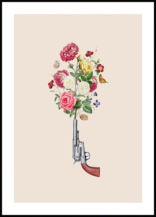 Love, Not War Plakat - Posterbox