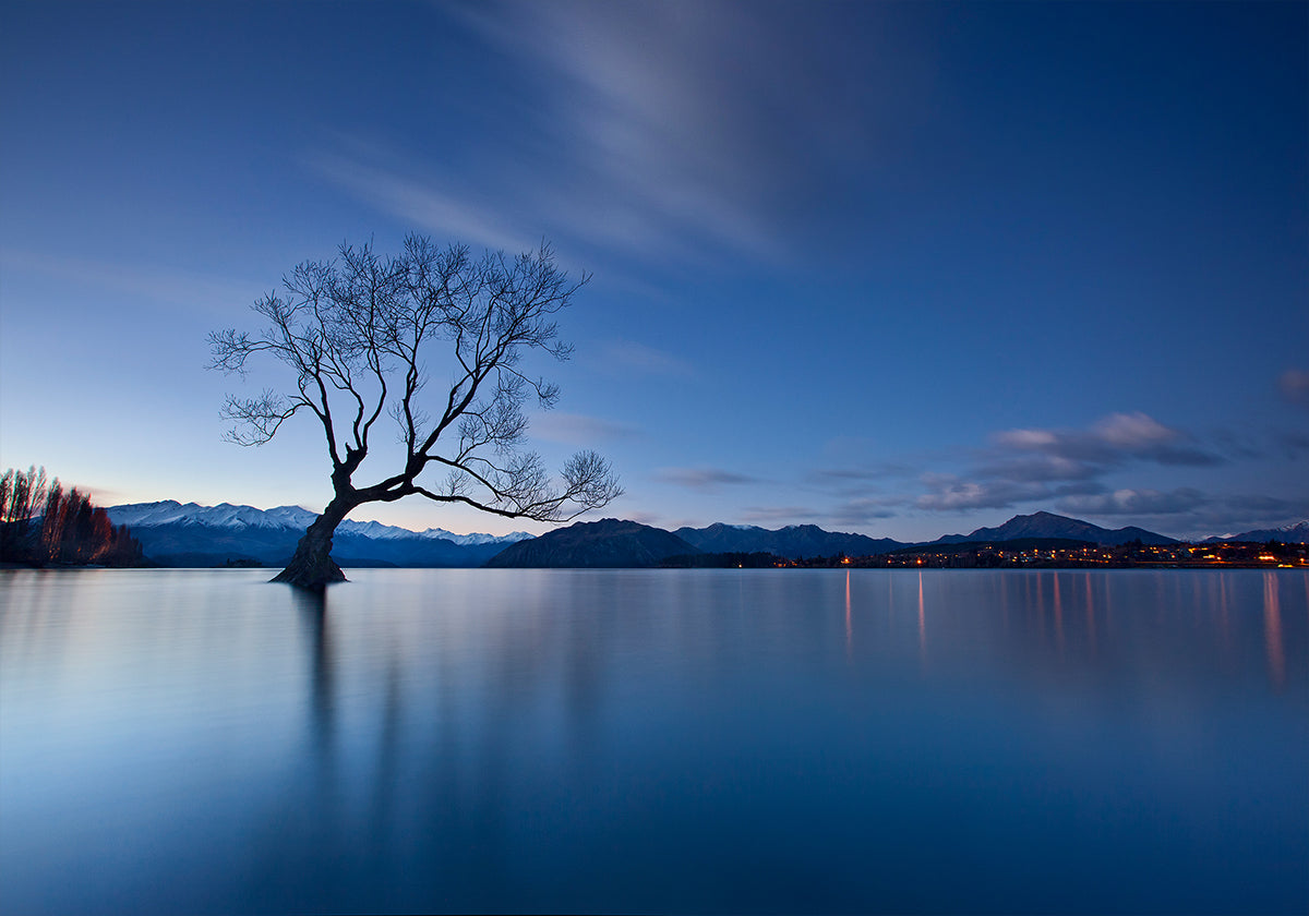 Crepúsculo de Wanaka