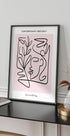 Contemporary Abstract Face 661 Plakat - Posterbox.no