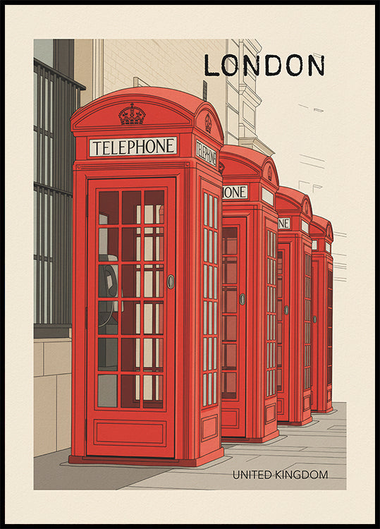 London Travel Poster (NEW) - Posterbox