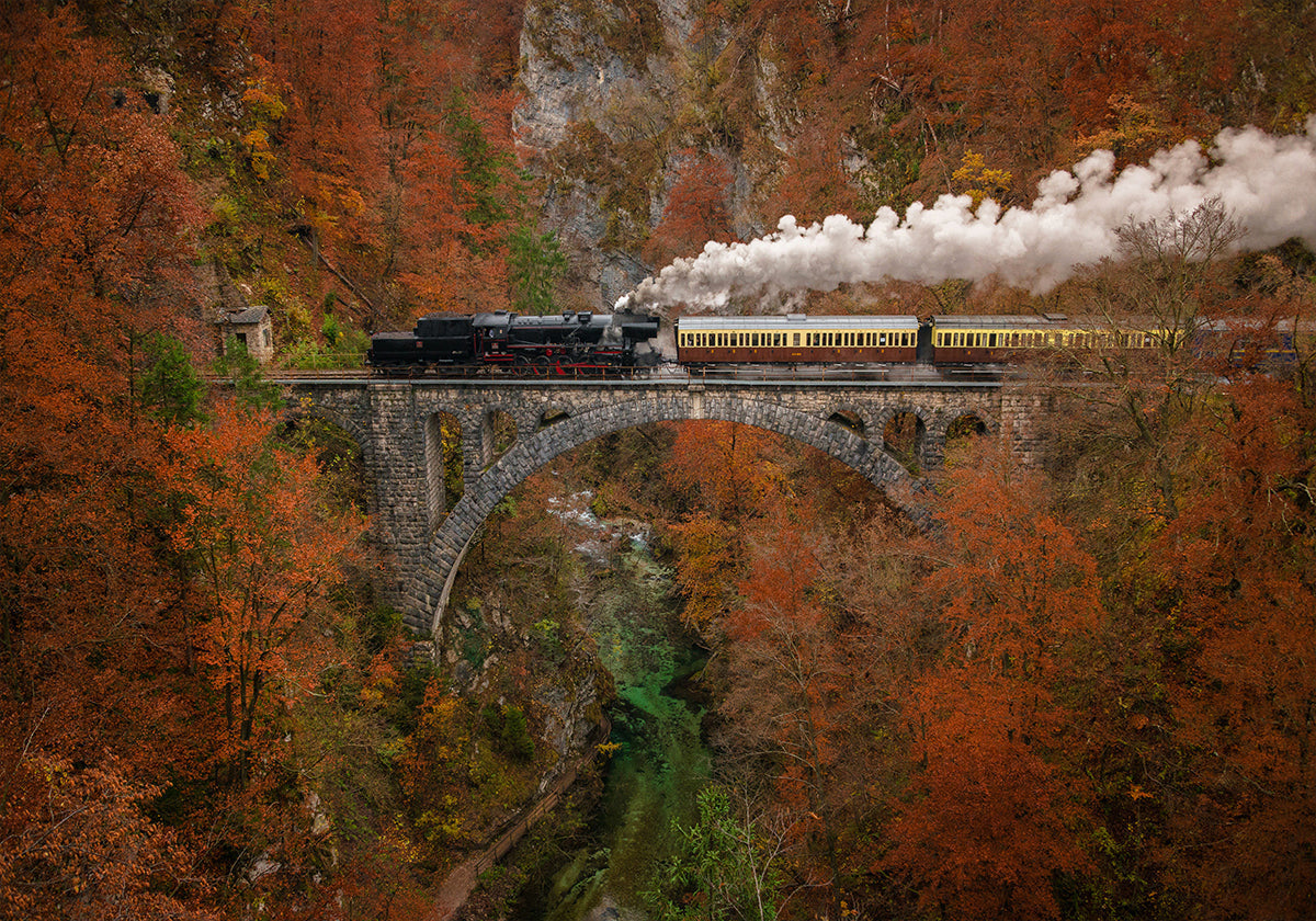 Póster Tren del museo