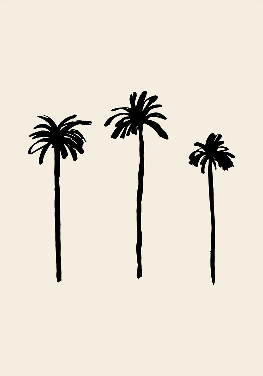 Palmeras Póster