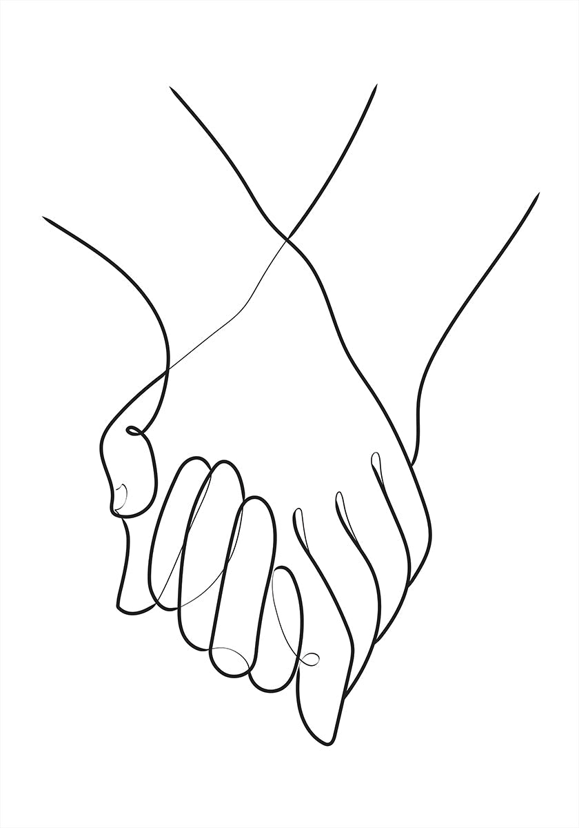 Líneas de la mano Póster