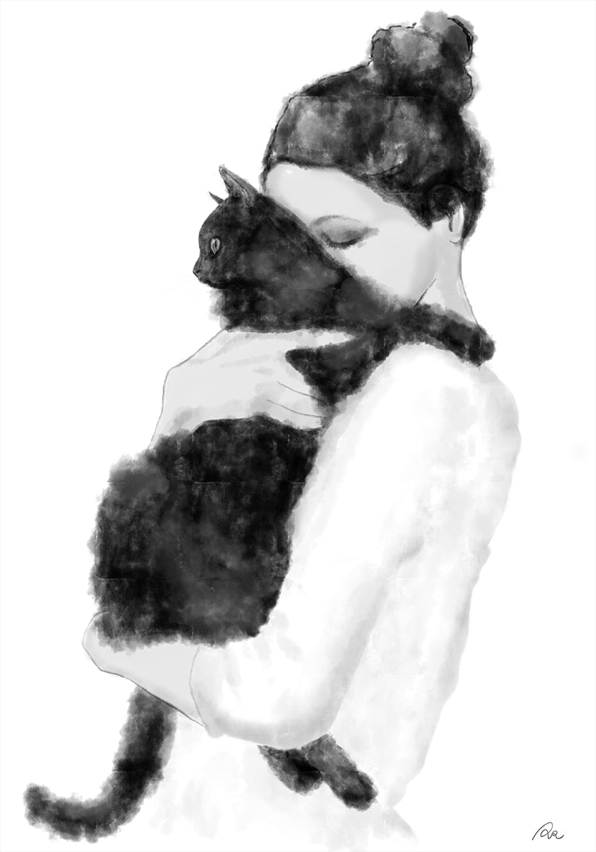 Amante de los gatos Póster