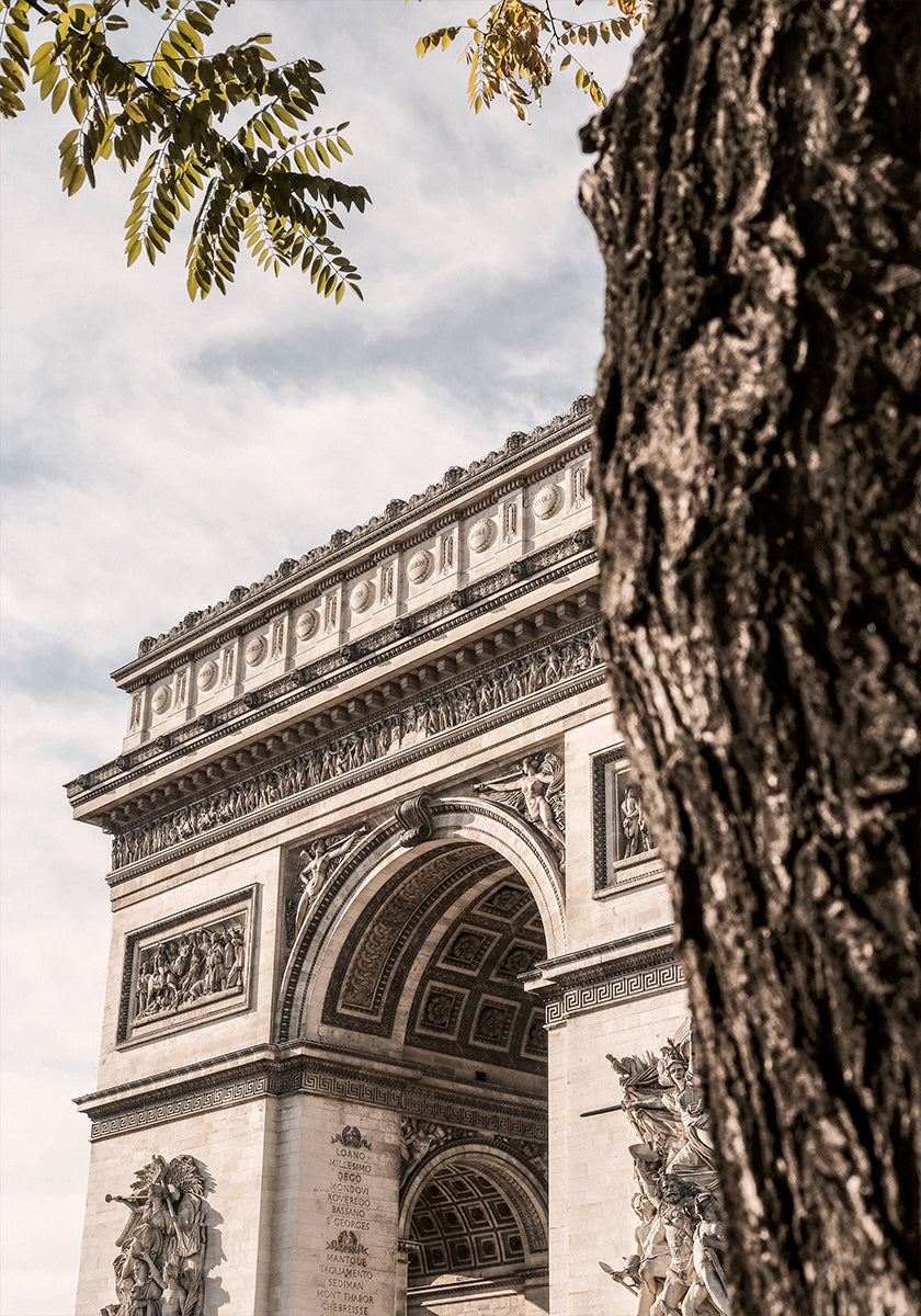 Arco de Triunfo de París Póster