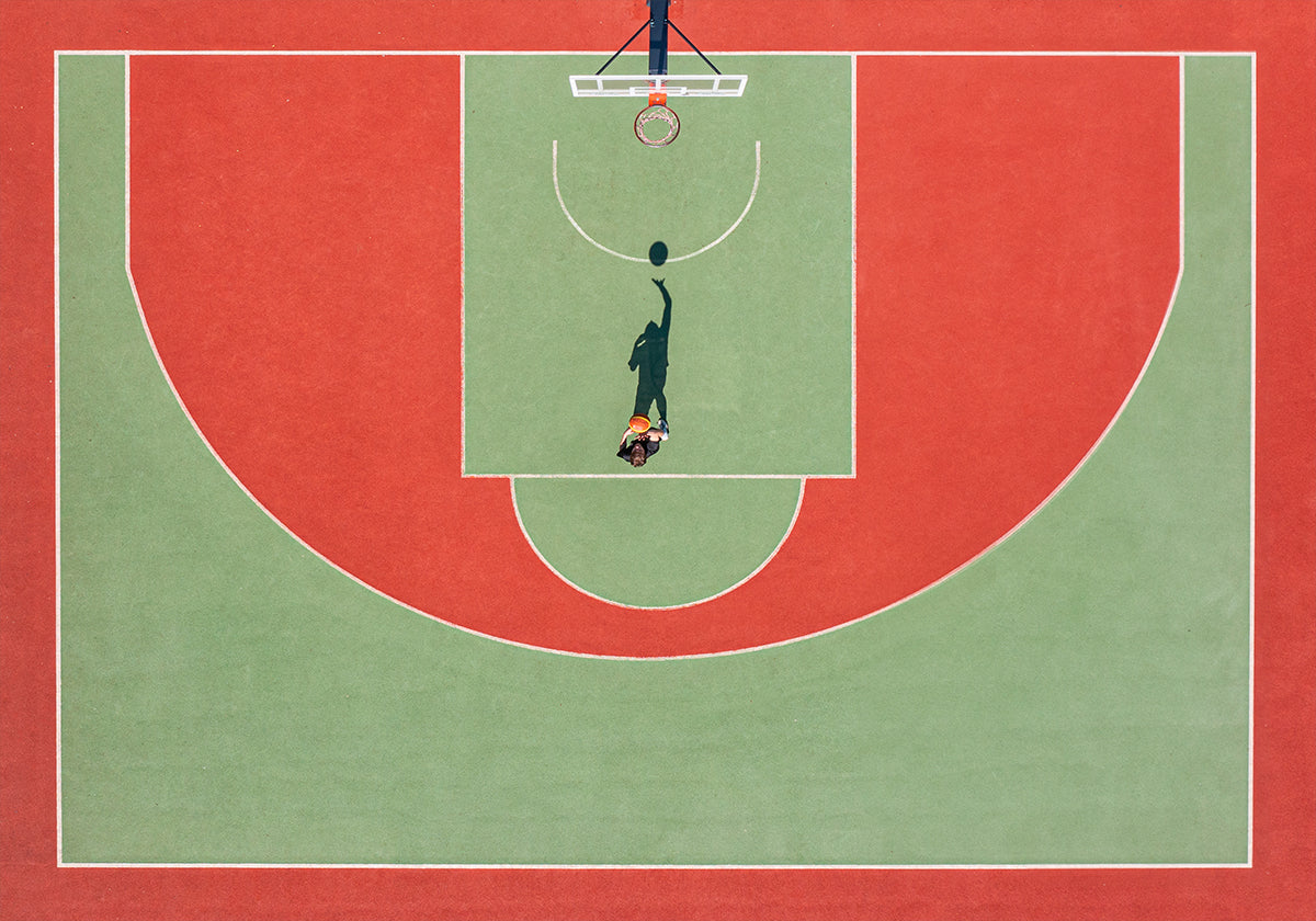 Baloncesto en la sombra Póster