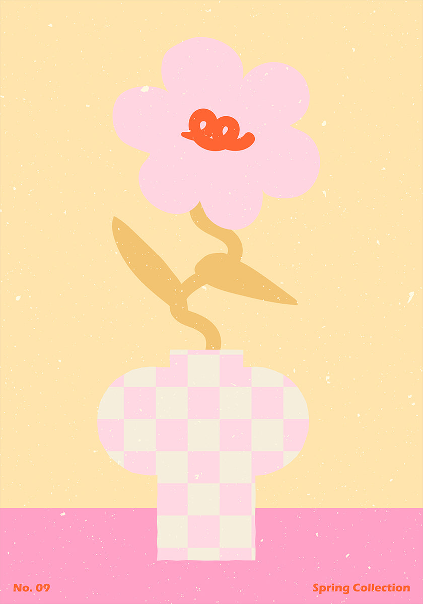Flor de primavera # 09 Póster
