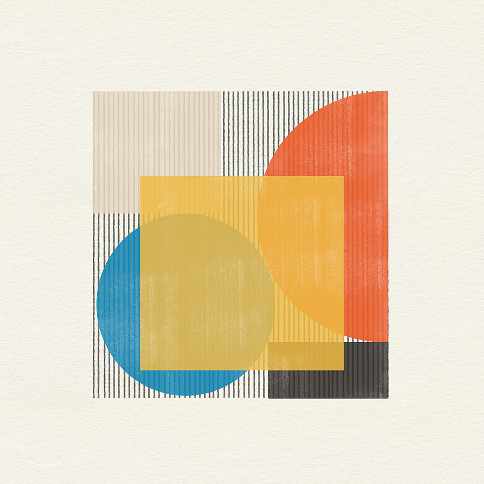Armonía geométrica Póster