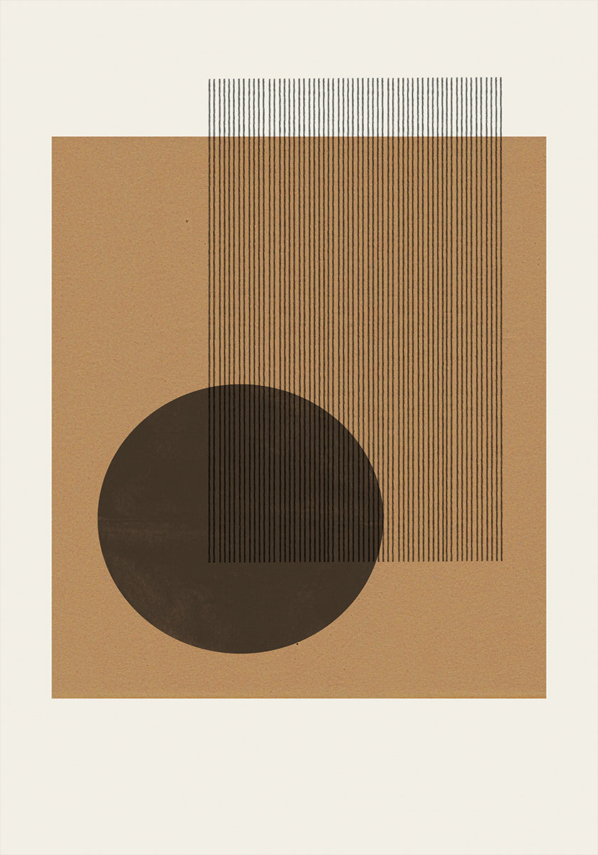 Armonía geométrica Póster