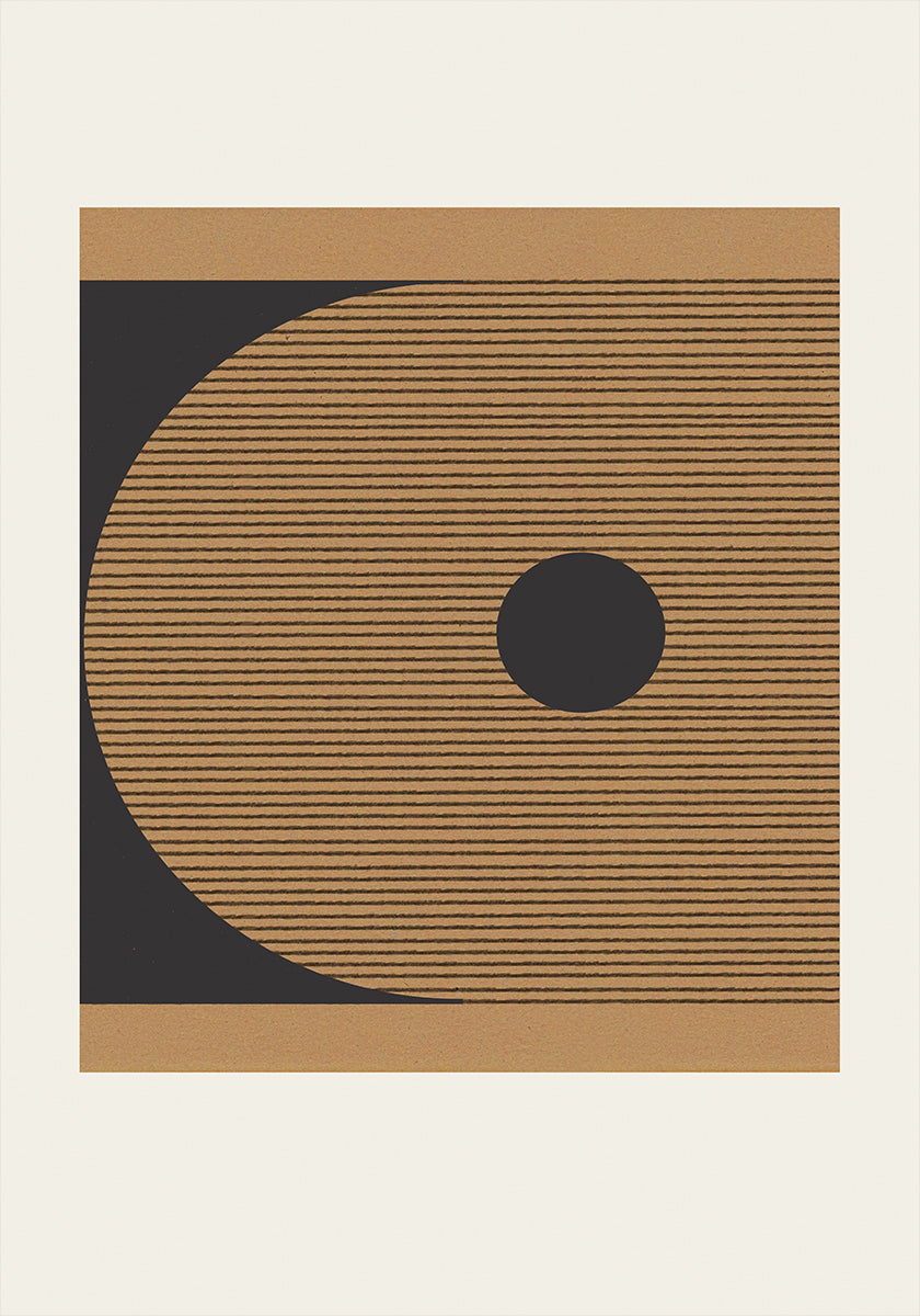 Eclipse geométrico Póster