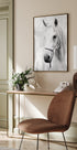 White Stallion Horse Plakat - Posterbox.dk