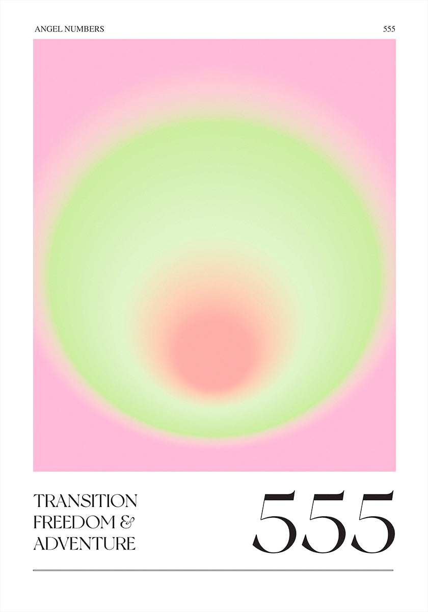 Transición radiante Póster
