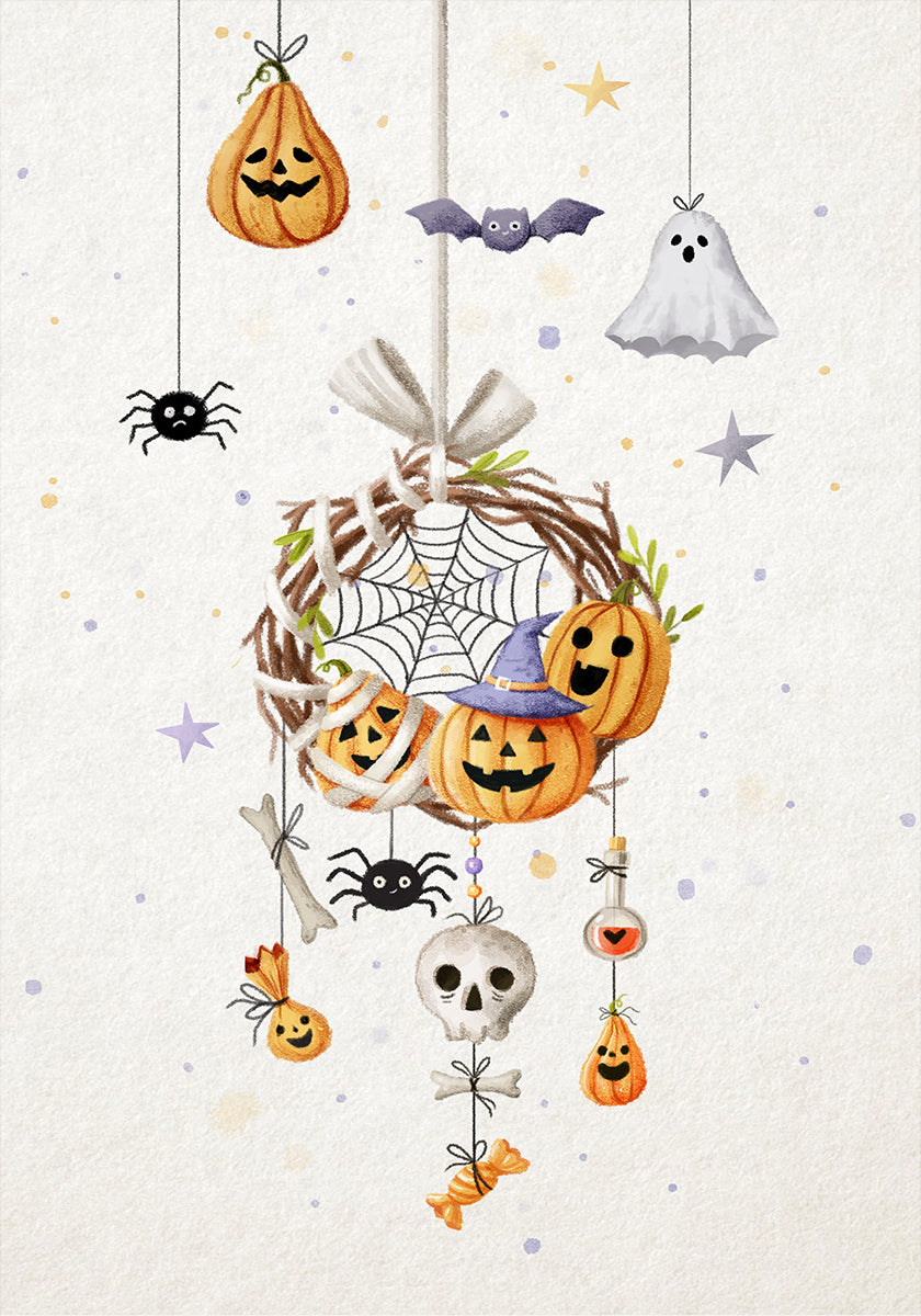 Atrapasueños de Halloween (1) Póster