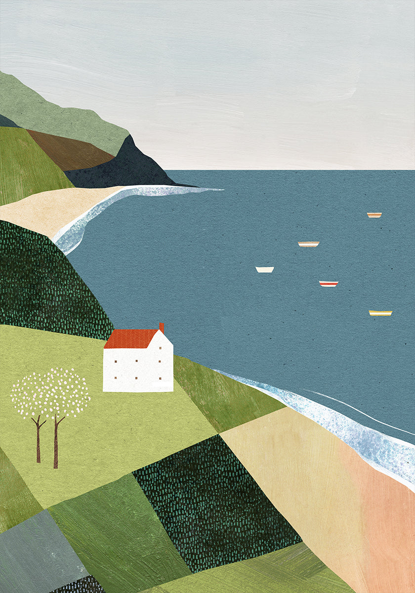 Casa en el acantilado