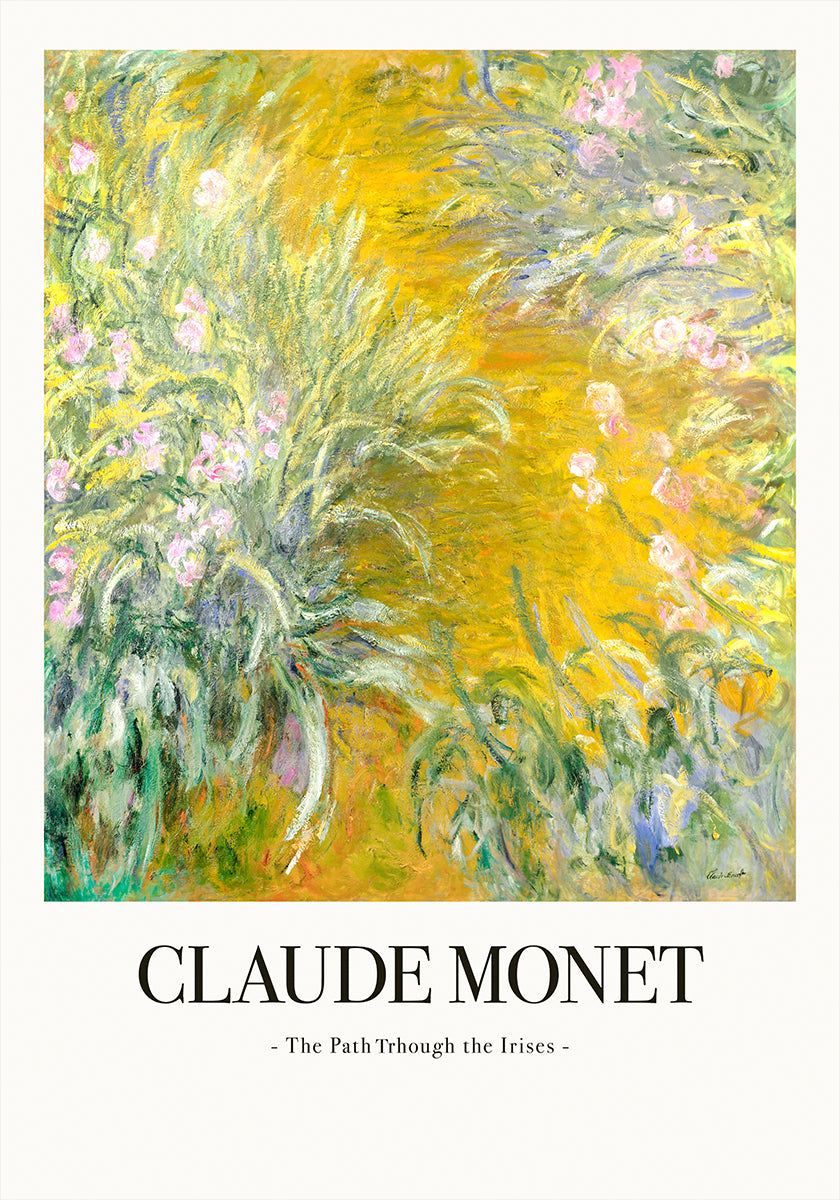 El camino a través de los lirios Póster