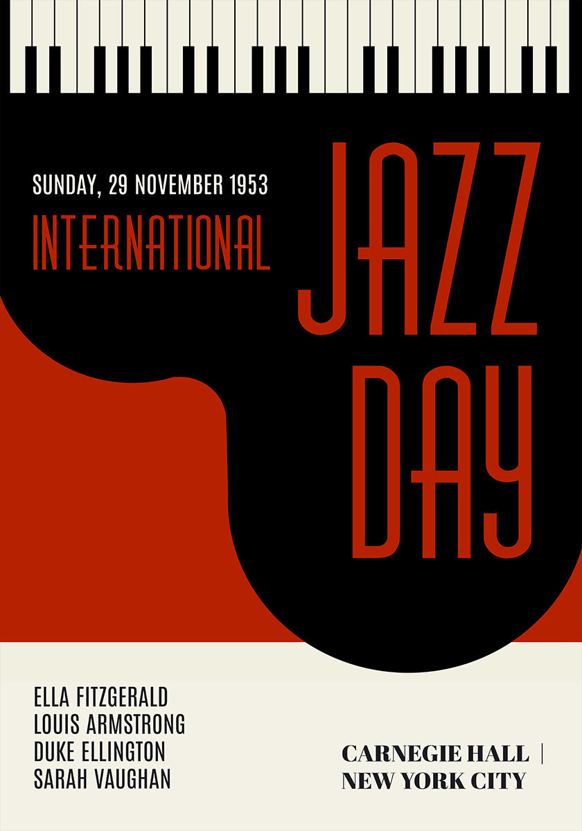 Días Jazzy Rojo Oscuro