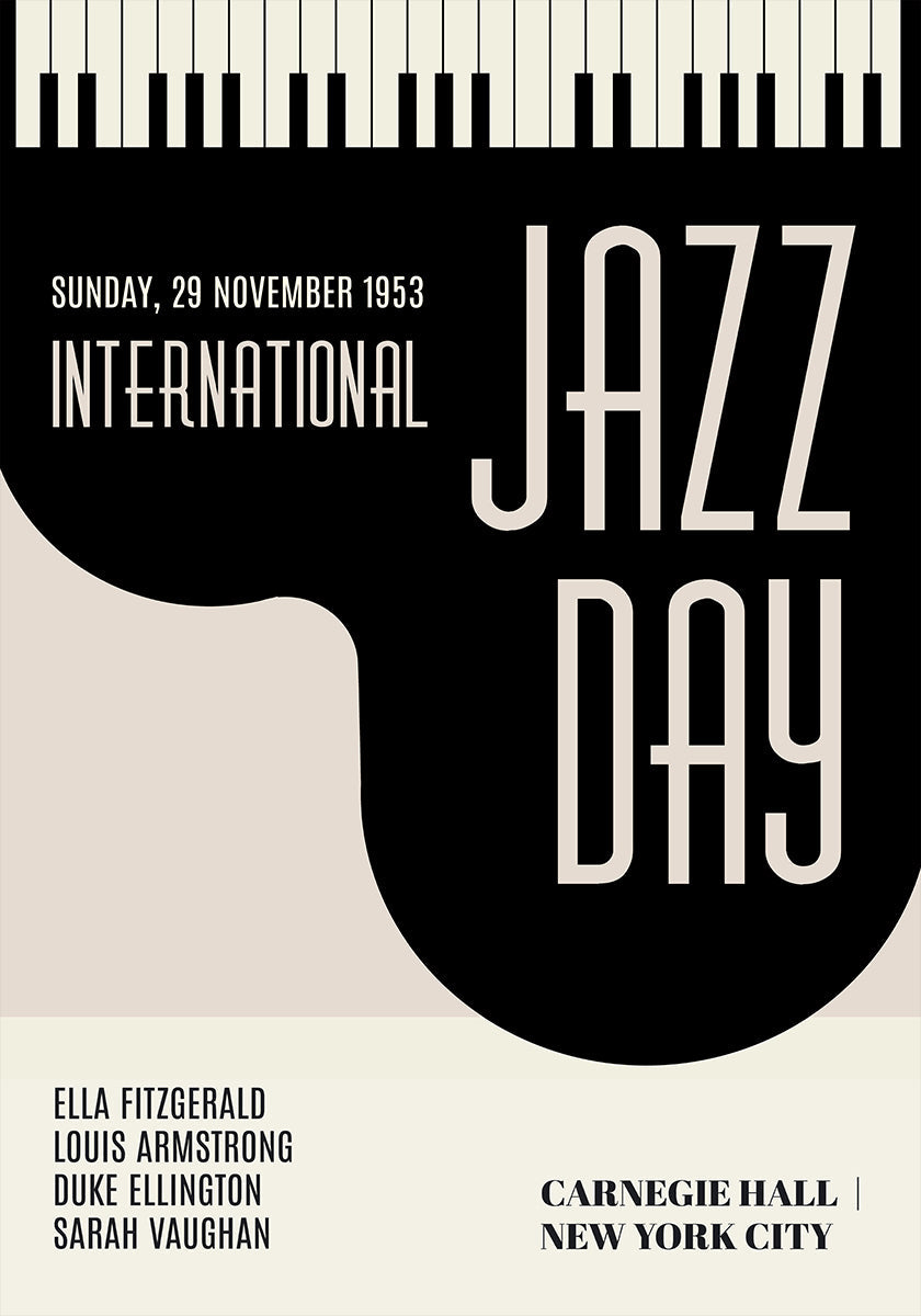 Días de jazz Póster